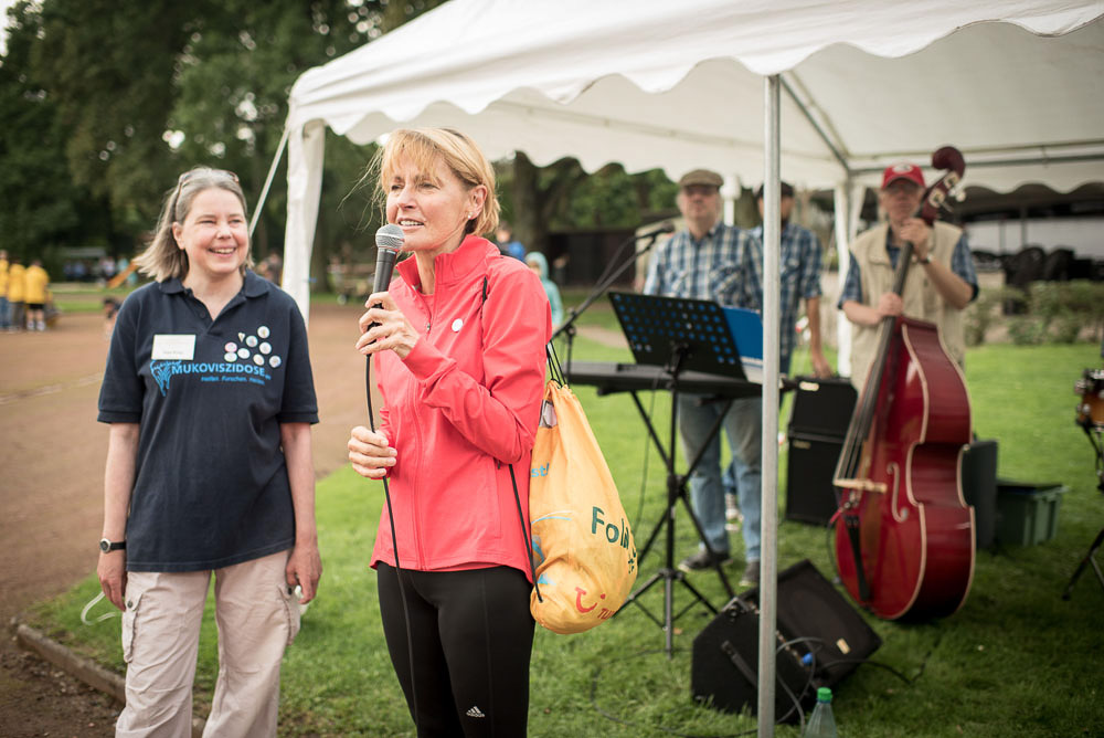 Muko-Spendenlauf Hannover 2017 - Grussworte von Schirmherrin Bulmahn