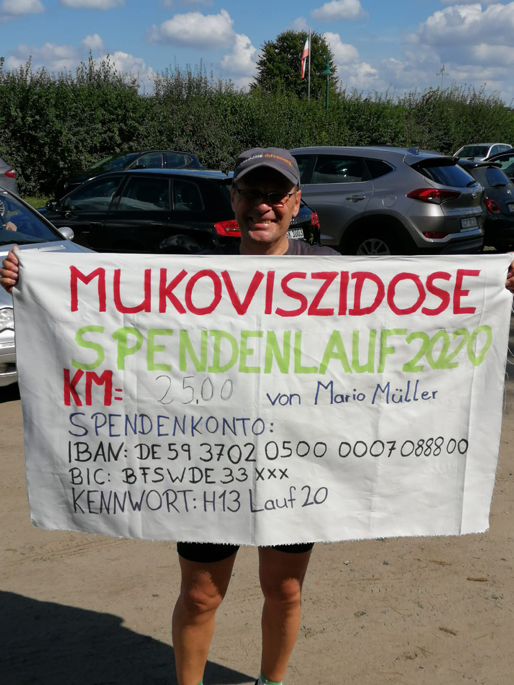 Muko-Spendenlauf 2020 Mario