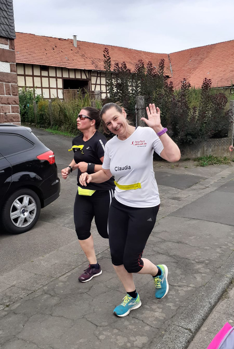 Muko-Spendenlauf 2020 Claudia