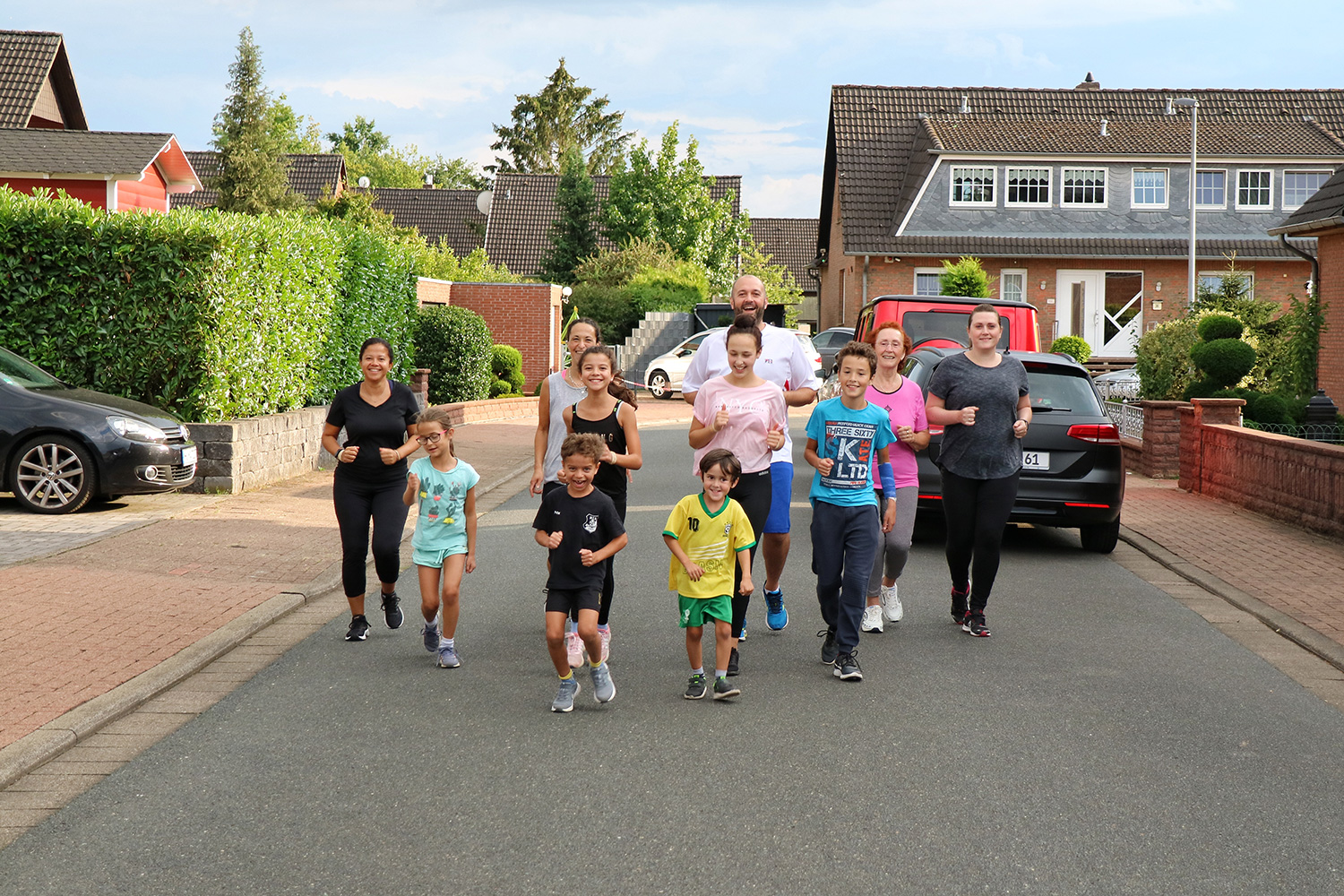 Muko-Spendenlauf 2020 Familien Hase Rohde