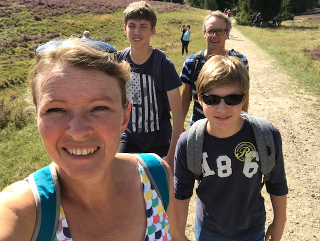 Muko-Spendenlauf 2020 Familie Thiem