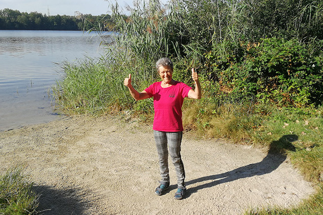Muko-Spendenlauf 2020 Christine
