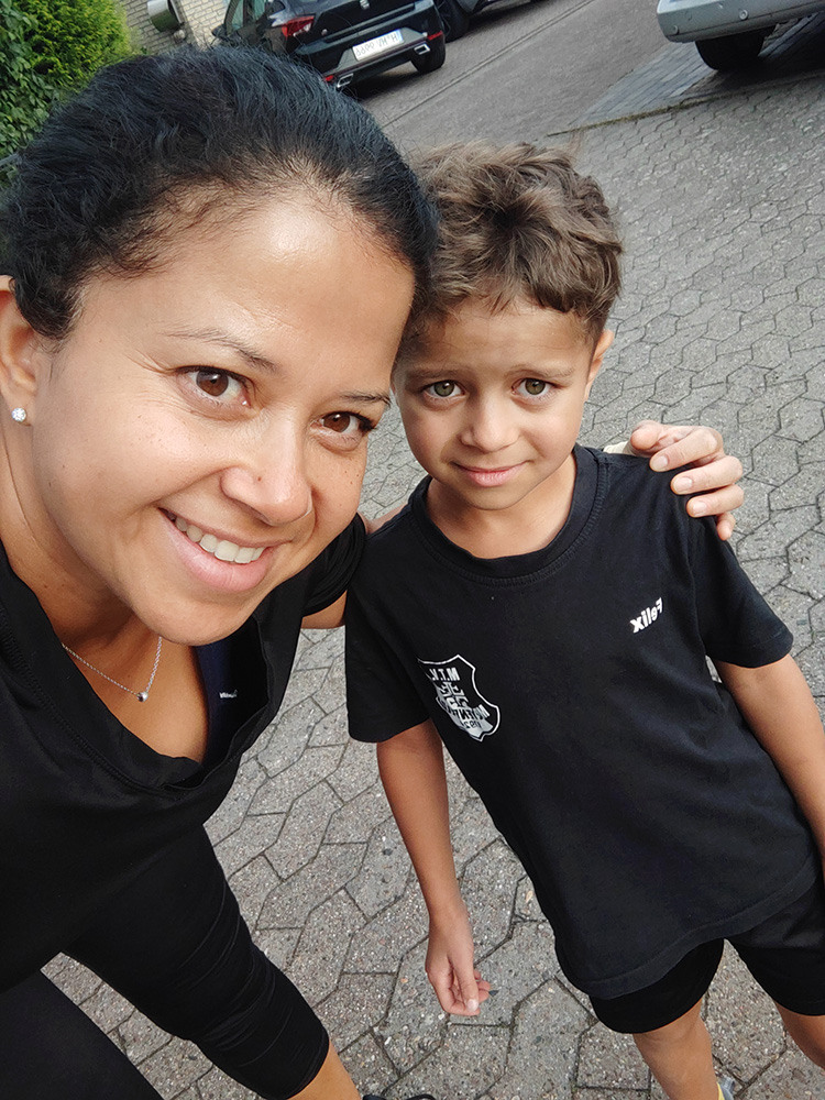 Muko-Spendenlauf 2020 Familie Rohde