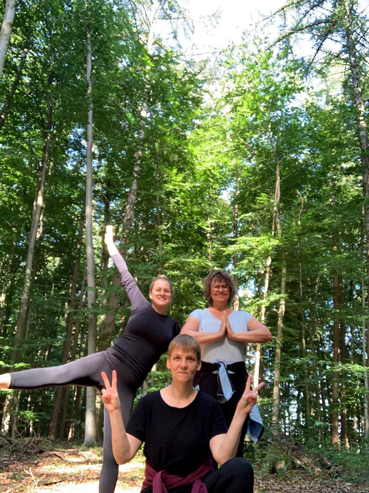 Muko-Spendenlauf 2020 Elke und Co